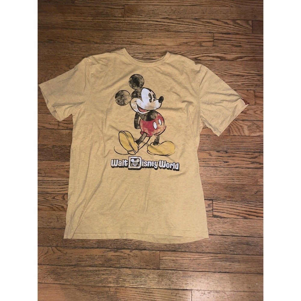 Walt Disney World Retro Style Mickey Mouse Medium T-Shirt